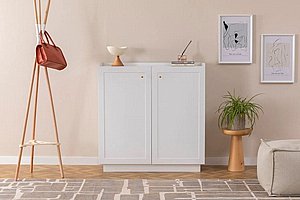 ארון שירות רב- תכליתי דגם הנריצבע לבן מבית Twins Design ארון שירות רב- תכליתי דגם הנריצבע לבן מבית Twins Design