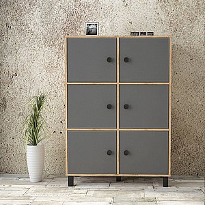 ארון שירות רב תכליתי 6 דלתות דגם ליאת מבית Twins Design ארון שירות רב תכליתי 6 דלתות דגם ליאת מבית Twins Design