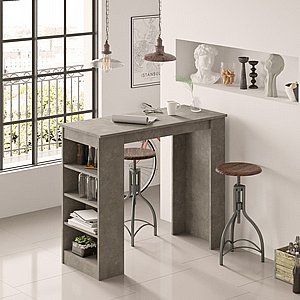 שולחן בר ברוחב 120 דגם בוטום מבית Twins Design שולחן בר ברוחב 120 דגם בוטום מבית Twins Design