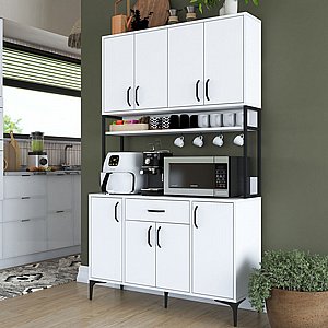 ארון שירות למטבח בצבע לבן דגם קאי מבית Twins Design ארון שירות למטבח בצבע לבן דגם קאי מבית Twins Design