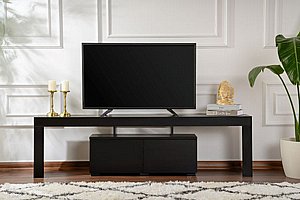 מזנון טלוויזיה דגם "בלאק ווד" – עיצוב יוקרתי מודרני מבית Twins Design מזנון טלוויזיה דגם "בלאק ווד" – עיצוב יוקרתי מודרני מבית Twins Design