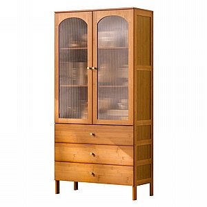 ארון ויטרינה דגם Bamboo – שילוב של טבע, עיצוב ואחסון חכם מבית Twins Design ארון ויטרינה דגם Bamboo – שילוב של טבע, עיצוב ואחסון חכם מבית Twins Design