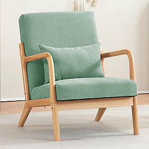 כורסה מעוצבת דגם נויה בצבע תכלת מבית Twins Design כורסה מעוצבת דגם נויה בצבע תכלת מבית Twins Design