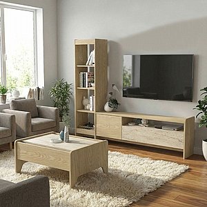 סט מזנון ושולחן אומרי מסידרת Norvic מבית Twins Design סט מזנון ושולחן אומרי מסידרת Norvic מבית Twins Design