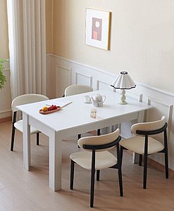 שולחן פינת אוכל נפתח מעץ דגם דורה מבית Twins Design שולחן פינת אוכל נפתח מעץ דגם דורה מבית Twins Design