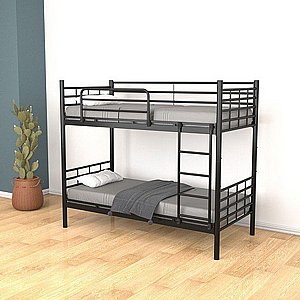 מיטת קומותיים ממתכת דגם כרמן מבית Twins Design מיטת קומותיים ממתכת דגם כרמן מבית Twins Design