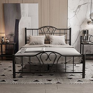 מיטת מתכת זוגית דגם אורקייד מבית Twins Design מיטת מתכת זוגית דגם אורקייד מבית Twins Design