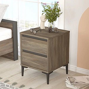 שידת לילה לצד המיטה ברוחב 45 ס"מ דגם סיני מבית Twins Design שידת לילה לצד המיטה ברוחב 45 ס"מ דגם סיני מבית Twins Design